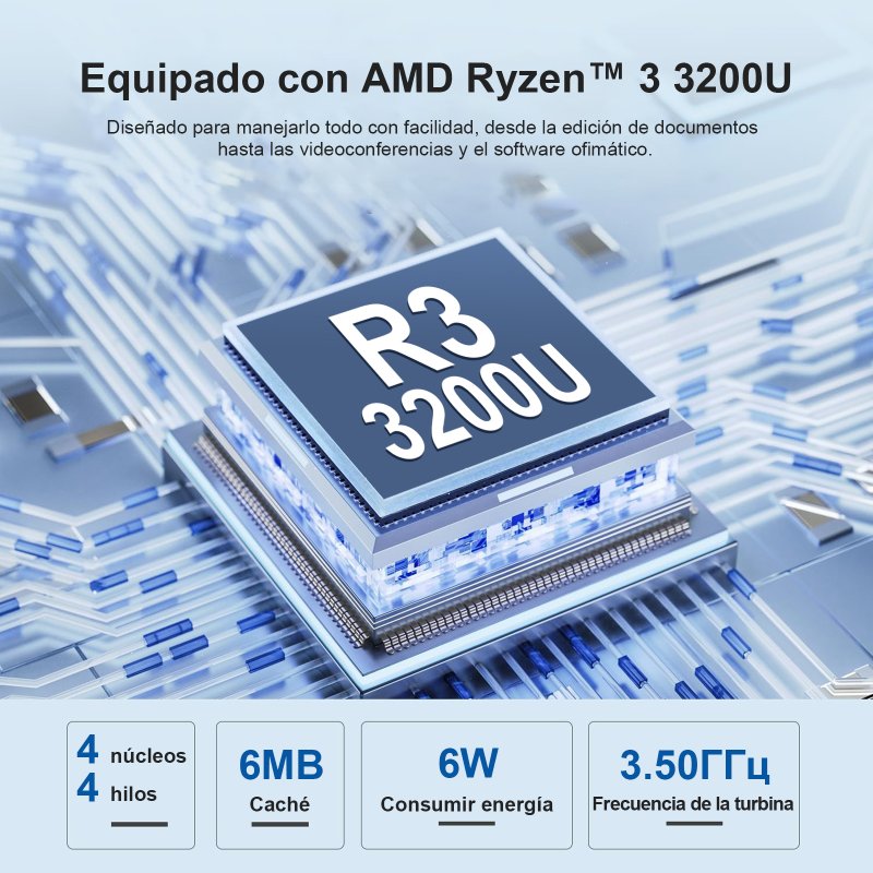 Thumbnail 3 de Vanwin UCC-UL156-A portátil de 15,6 pulgadas con Ryzen 3