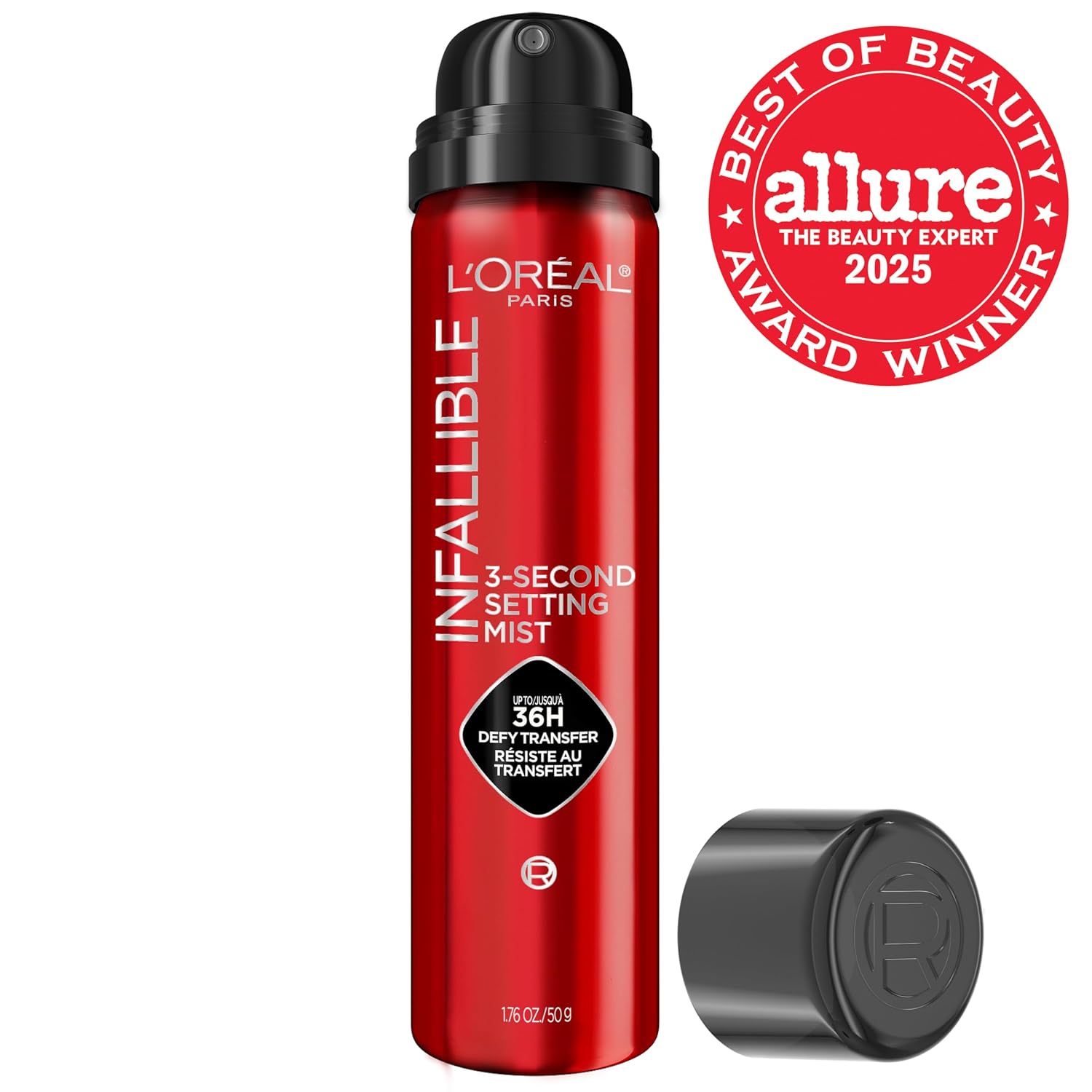 Thumbnail 1 de L'Oreal Paris Infallible 3-Second Setting Spray Mist — 36-Hour Wear, Microfine Mist