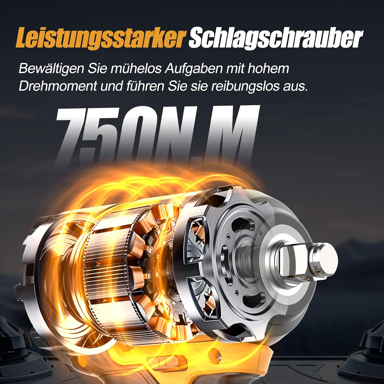 Thumbnail 2 de Adedad 1/2 Schlagschrauber 750 Nm