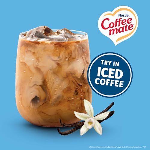 Thumbnail 4 de Nestle Coffee mate French Vanilla Coffee Creamer Singles (Non-Dairy, Shelf-Stable) – 0.375 fl oz, Pack of 180