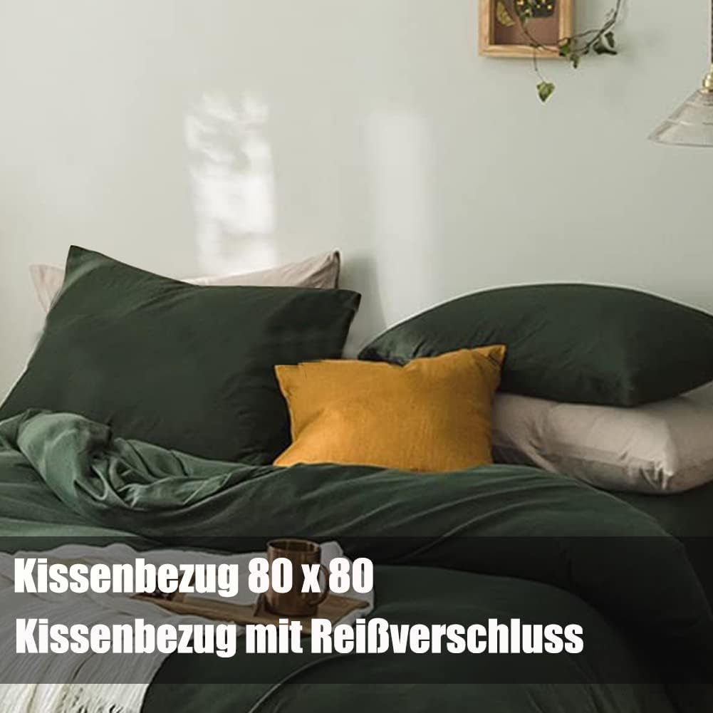 Thumbnail 6 de Soifox Bettwäsche 200x200 Grün