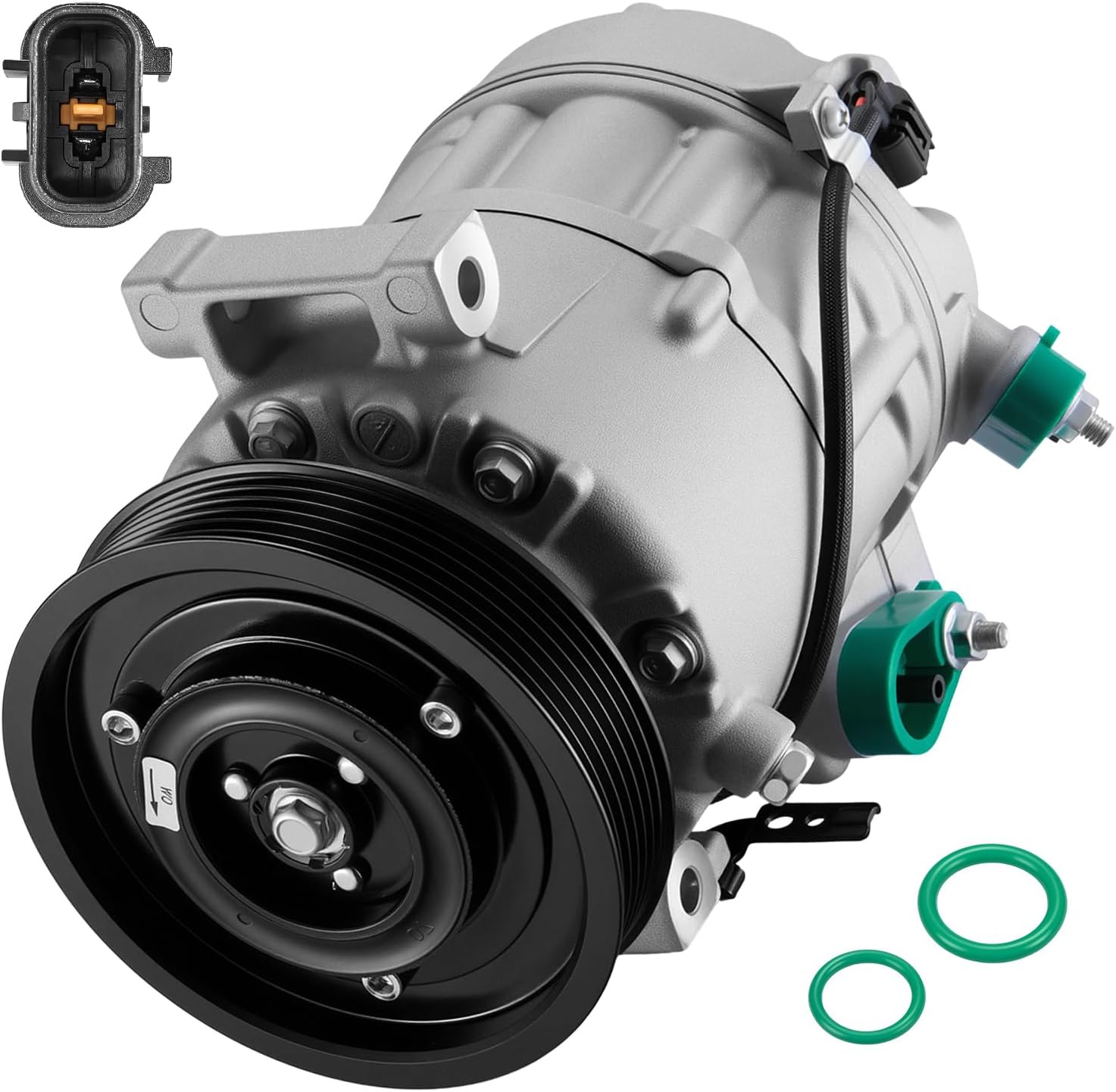 Detalle de BDFHYK A/C compressor 178315