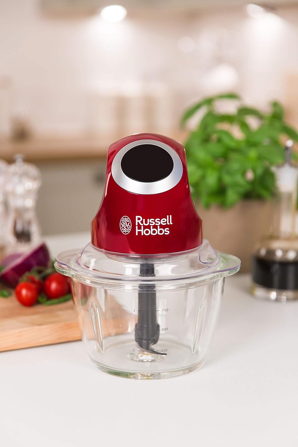 Thumbnail 6 de Russell Hobbs elektrischer Mini-Zerkleinerer Desire Rot 24660-56 (Glasbehälter, 500 ml)