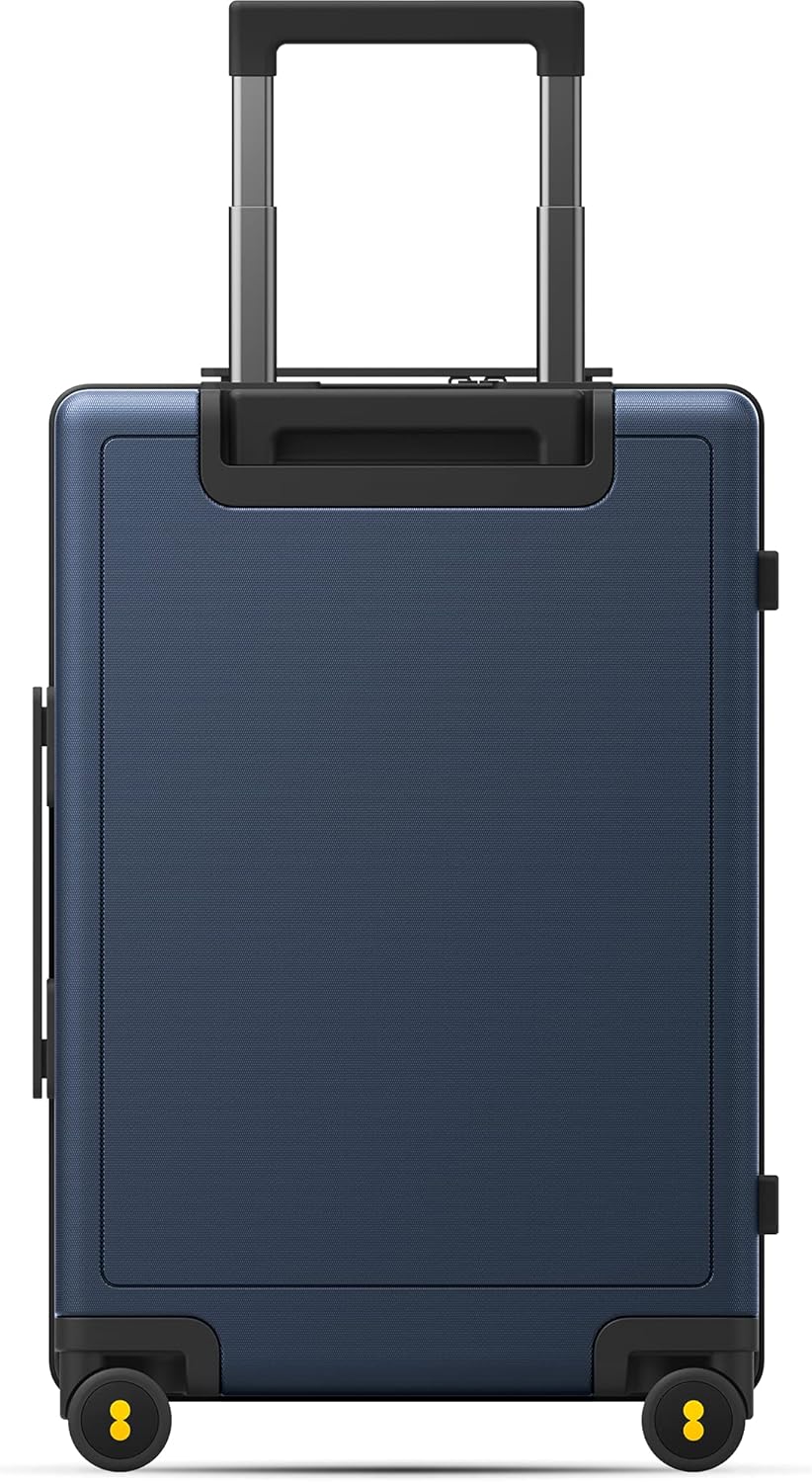 Detalle 2 de LEVEL8 Koffer Trolley Groß 66 cm – Hartschale, 65L, Dunkel Blau, 4 Rollen, TSA-Sicherheit
