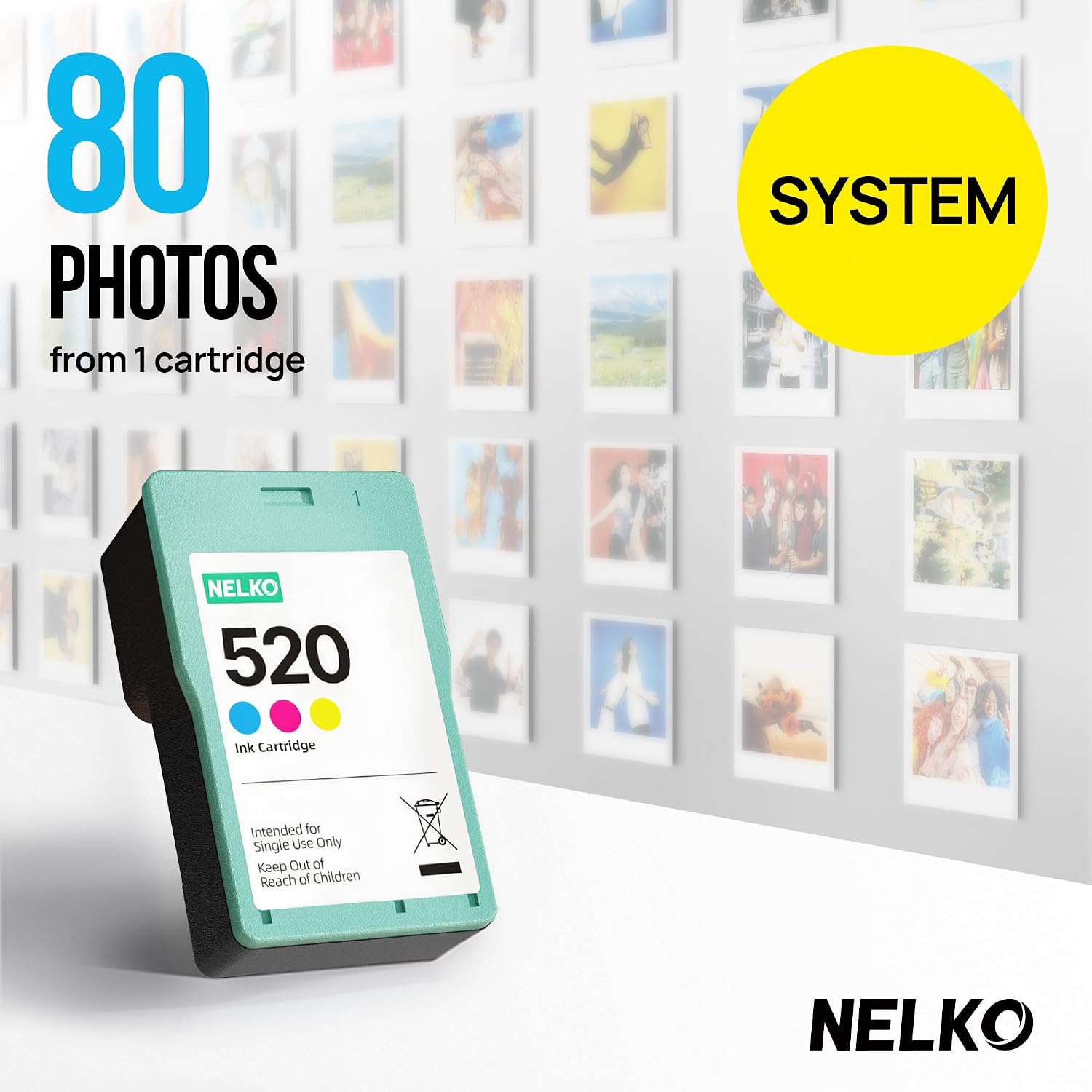 Thumbnail 4 de Nelko PP01 Photo Printer, 2x3 Bluetooth Sticker Printer, Pink