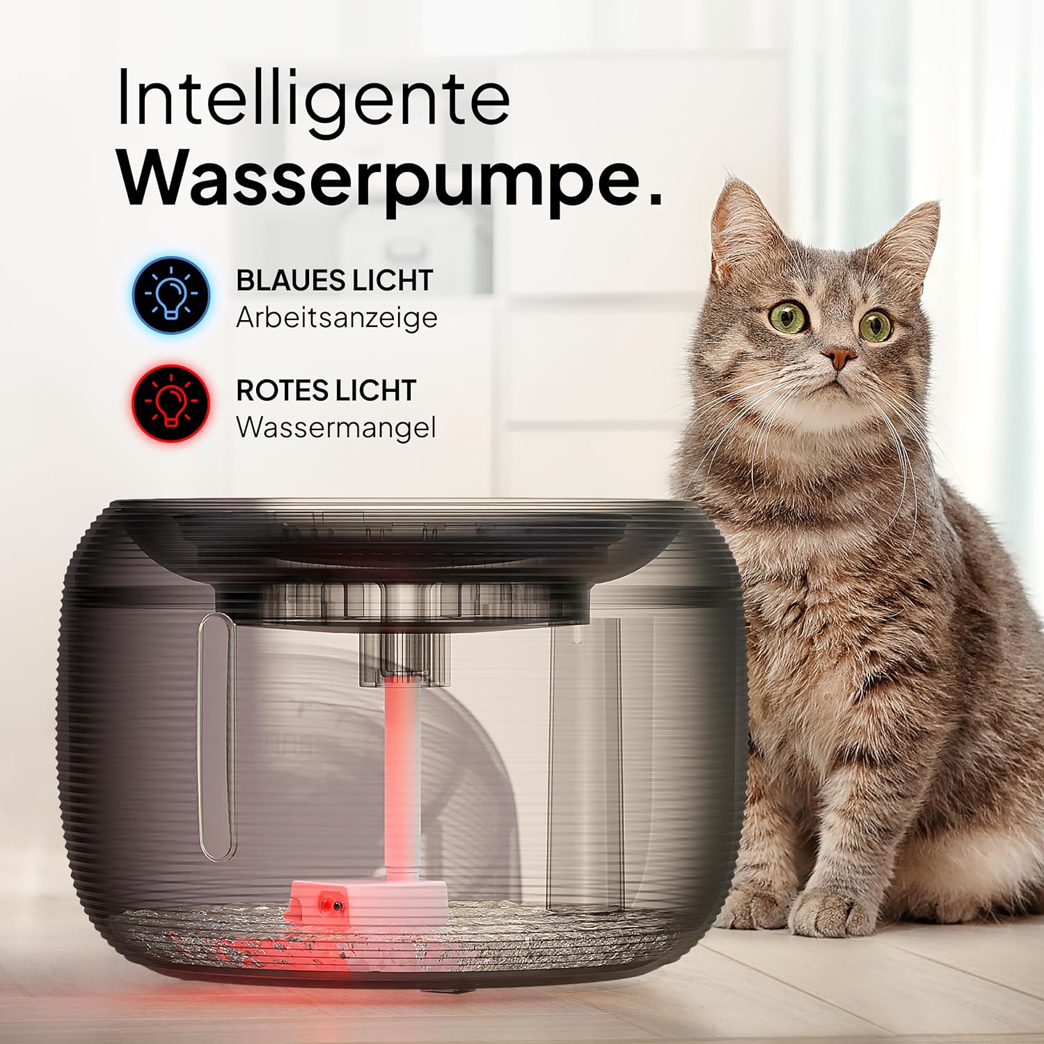 Thumbnail 6 de Pretty Paw Katzen Oase Trinkbrunnen 2,5 L
