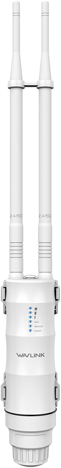 Detalle de WAVLINK AC1200 Outdoor WLAN Repeater – wetterfest, IP67, mit PoE-Unterstützung