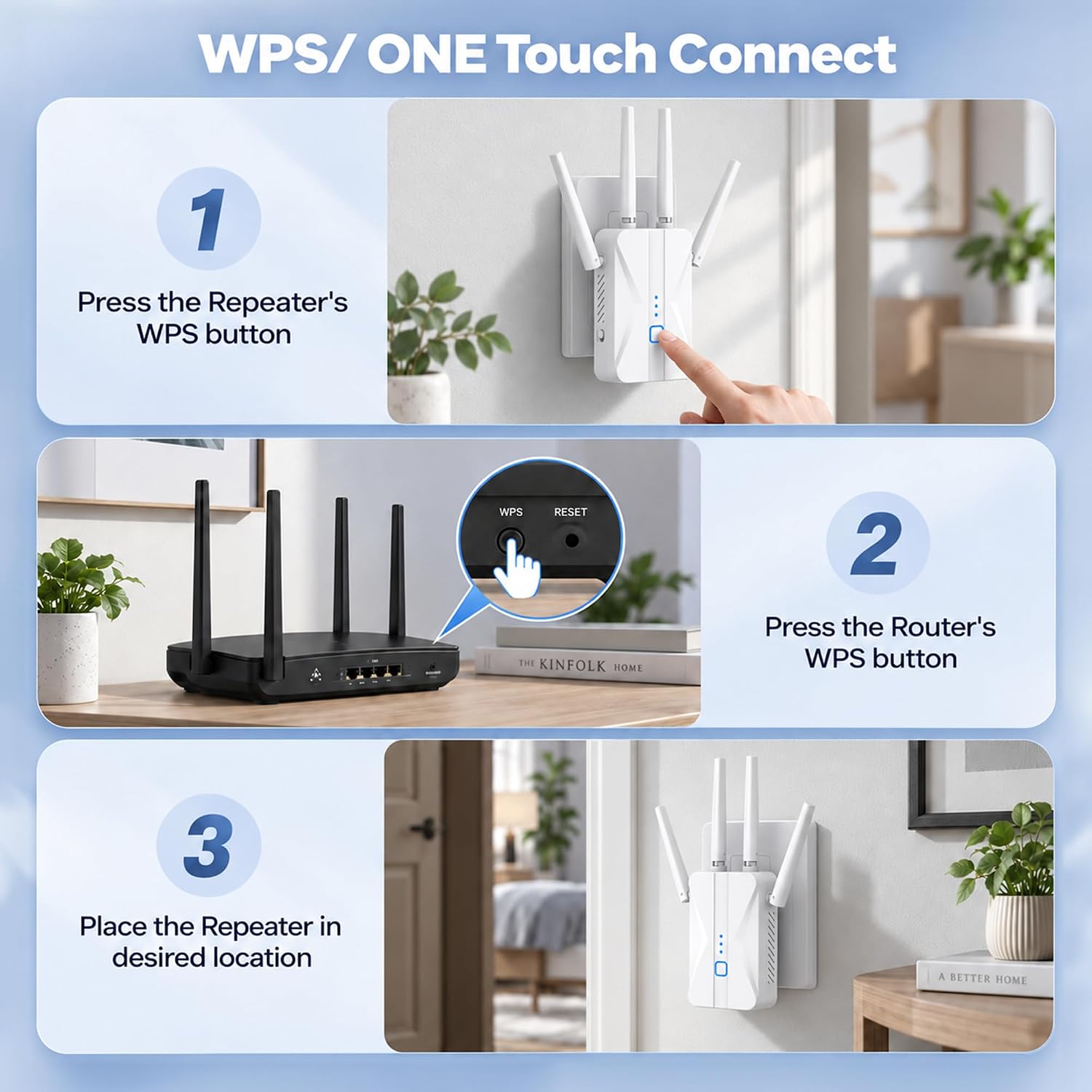 Thumbnail 6 de Mekupc WiFi Extender AC1200
