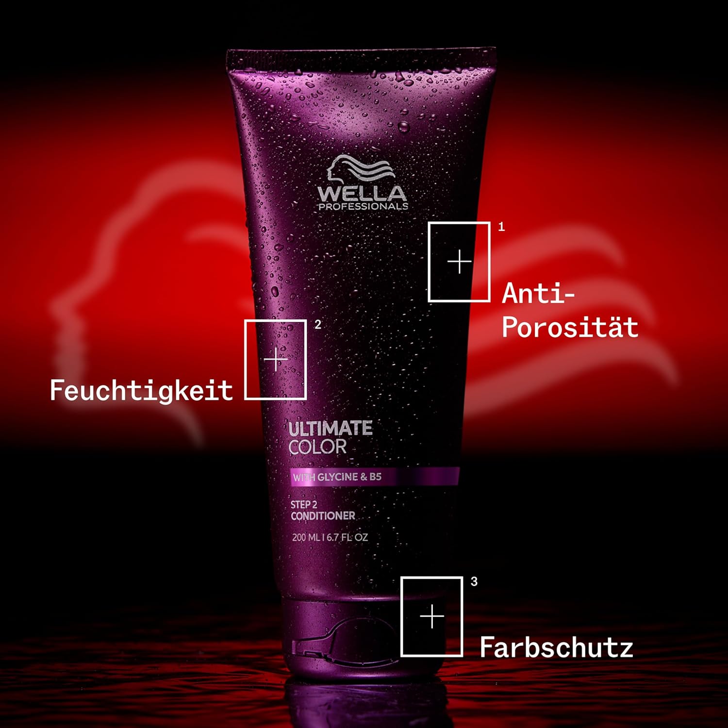 Thumbnail 4 de Wella Professionals Ultimate Color Conditioner – Feuchtigkeit & Anti-Haarbruch (Schritt 2) für coloriertes Haar