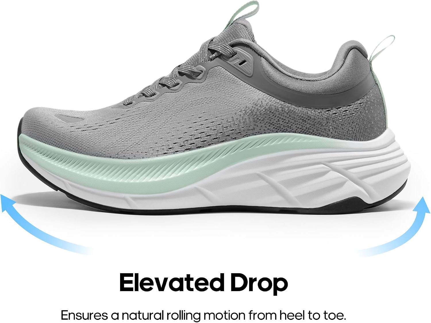 Detalle 1 de NORTIV 8 ActiveBreeze Men's Walking Shoes with EVA Cushioning and Mesh