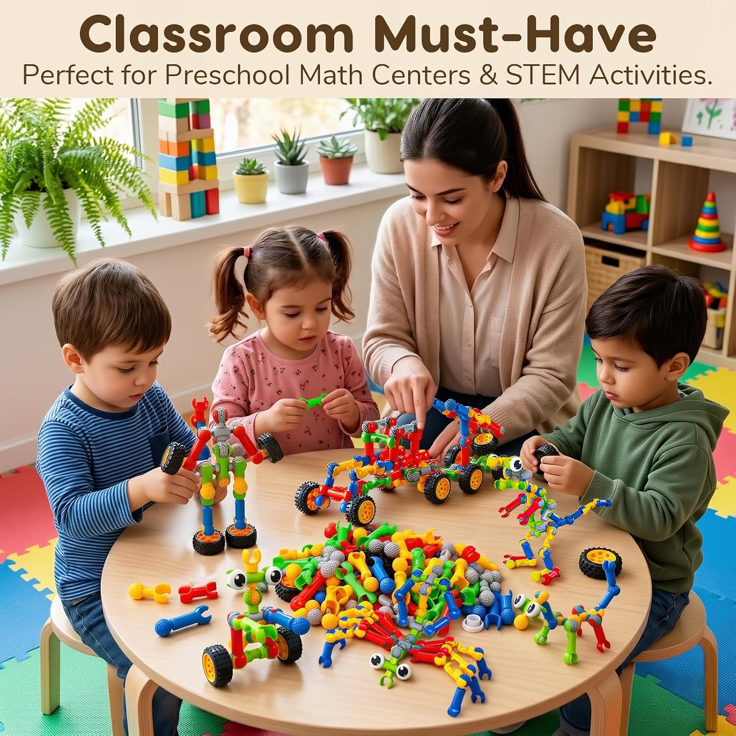 Thumbnail 6 de Qirptey 125-Piece STEM Building Toys 🧩