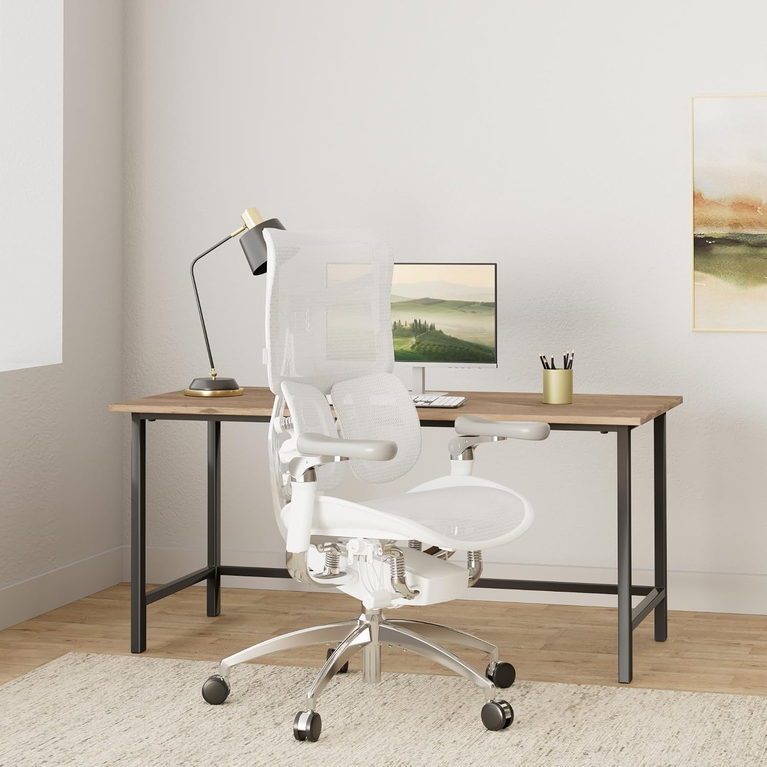 Detalle 2 de Sihoo Doro S300: Sedia Ergonomica da Ufficio con Supporto Lombare Dinamico e braccioli 6D