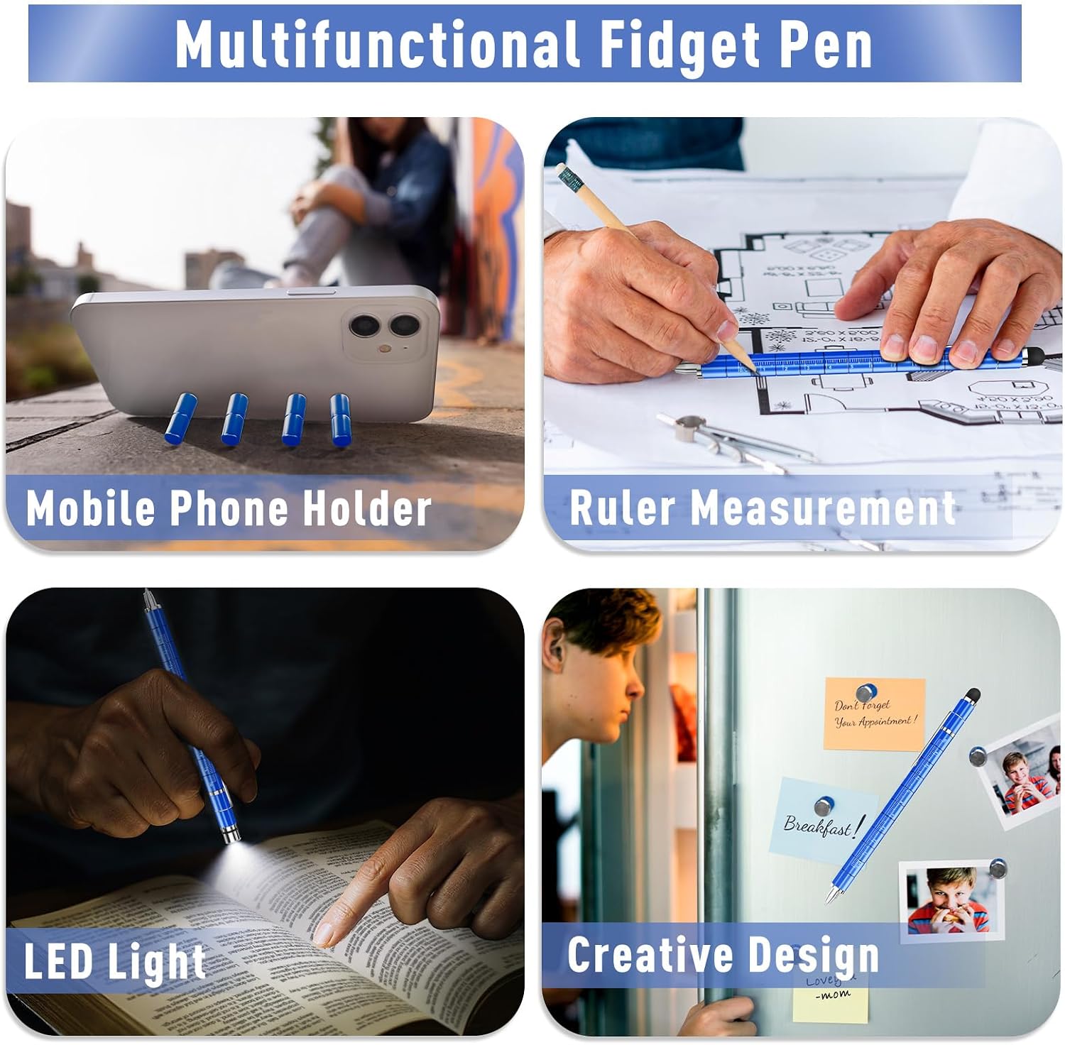 Thumbnail 3 de Hinshark Magnetic Fidget Pen 13-Tube