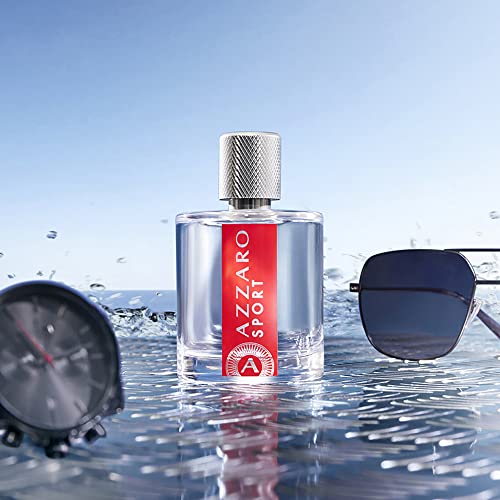 Detalle 2 de Azzaro Sport Eau de Toilette pour homme – Frais, aromatique et boisé