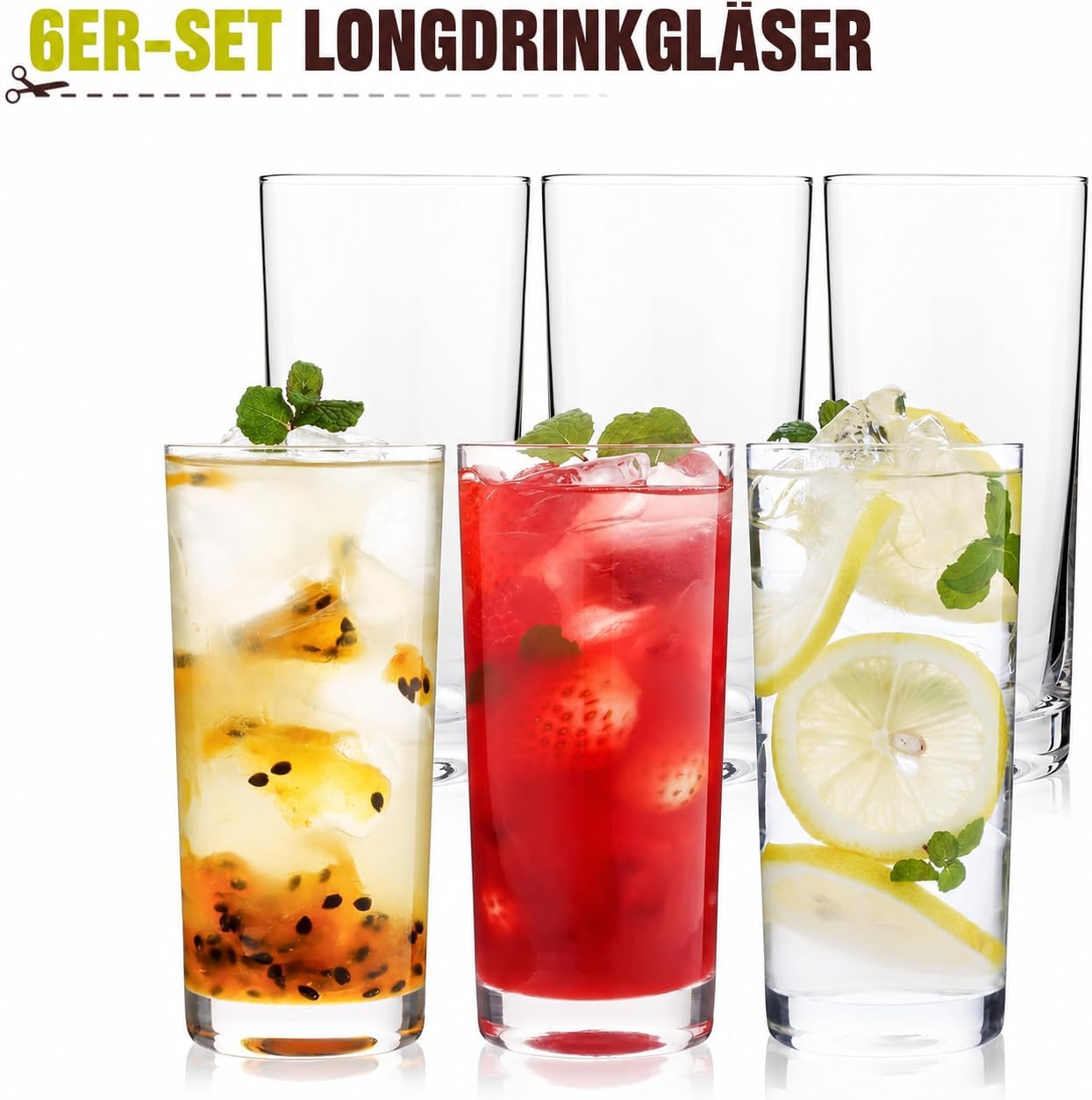 Thumbnail 5 de Highball Glasses, 16 oz