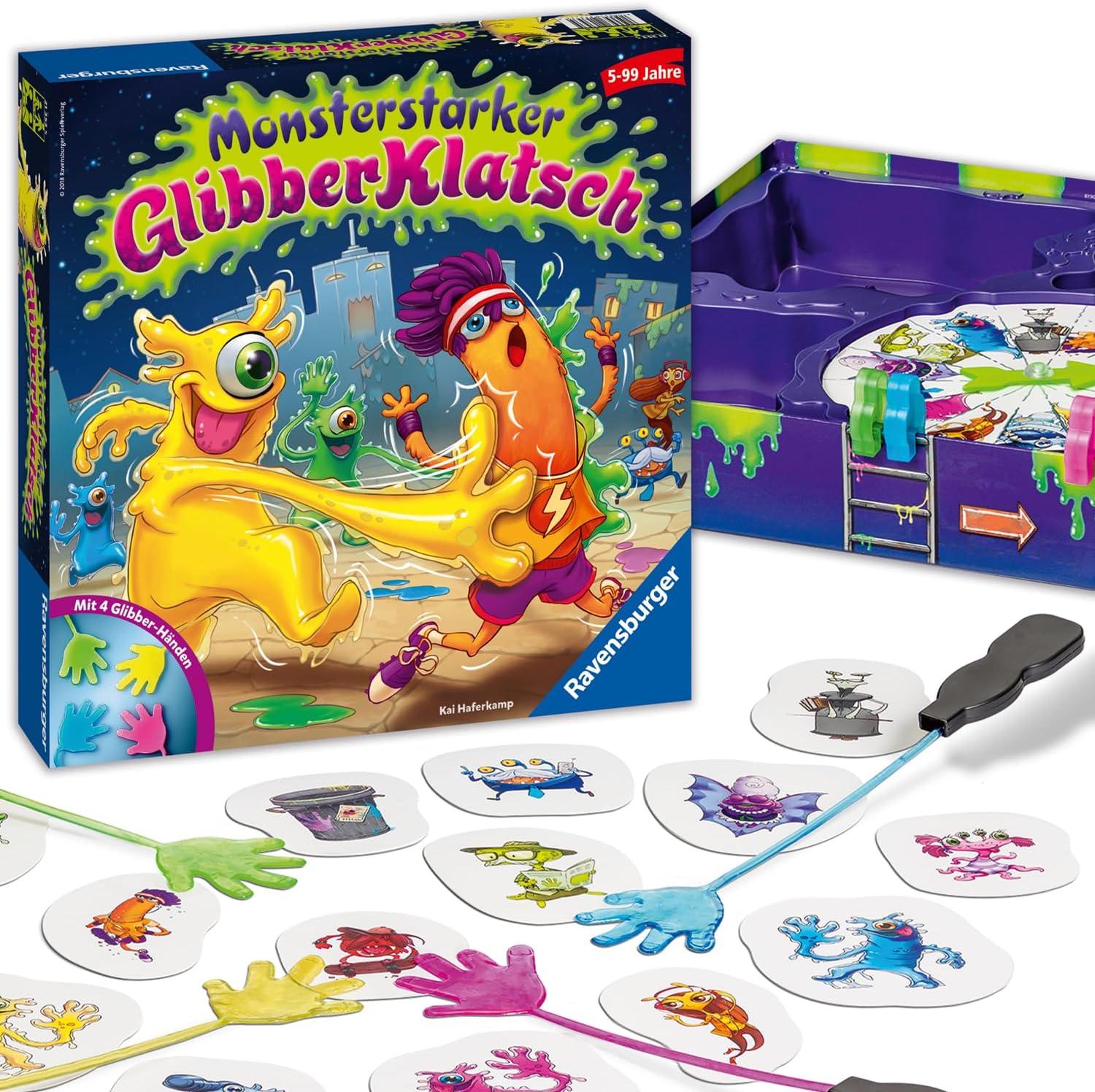 Detalle de Ravensburger Glibber-Klatsch Kinderspiel 5 Jahre 🎲