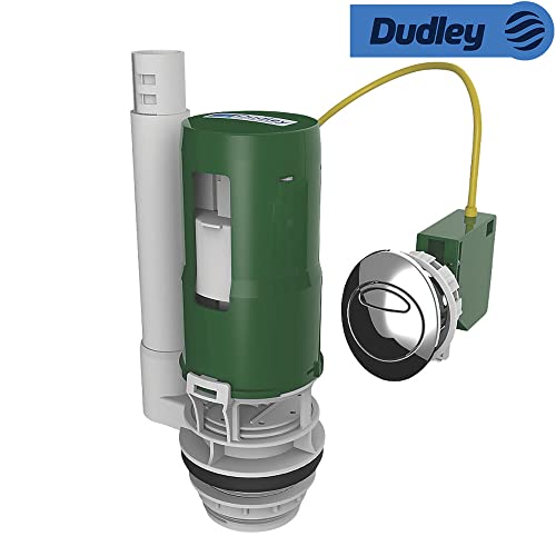 Detalle de Thomas Dudley Victoria Dual Flush Valve 1.5in / 2in Outlet – Cable Operated
