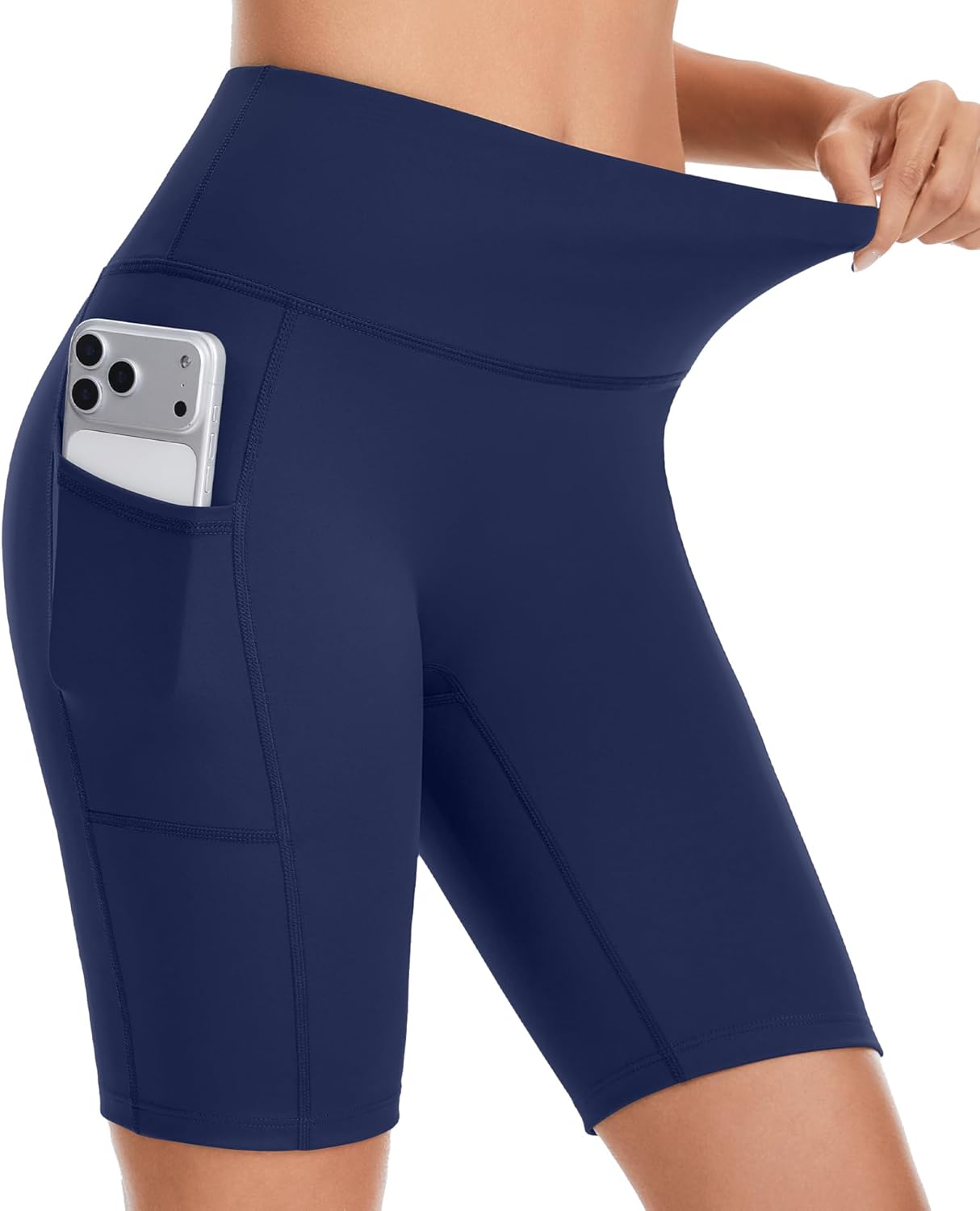 Thumbnail 6 de YADIFEN High Waisted Cycling Shorts for Women with Pockets