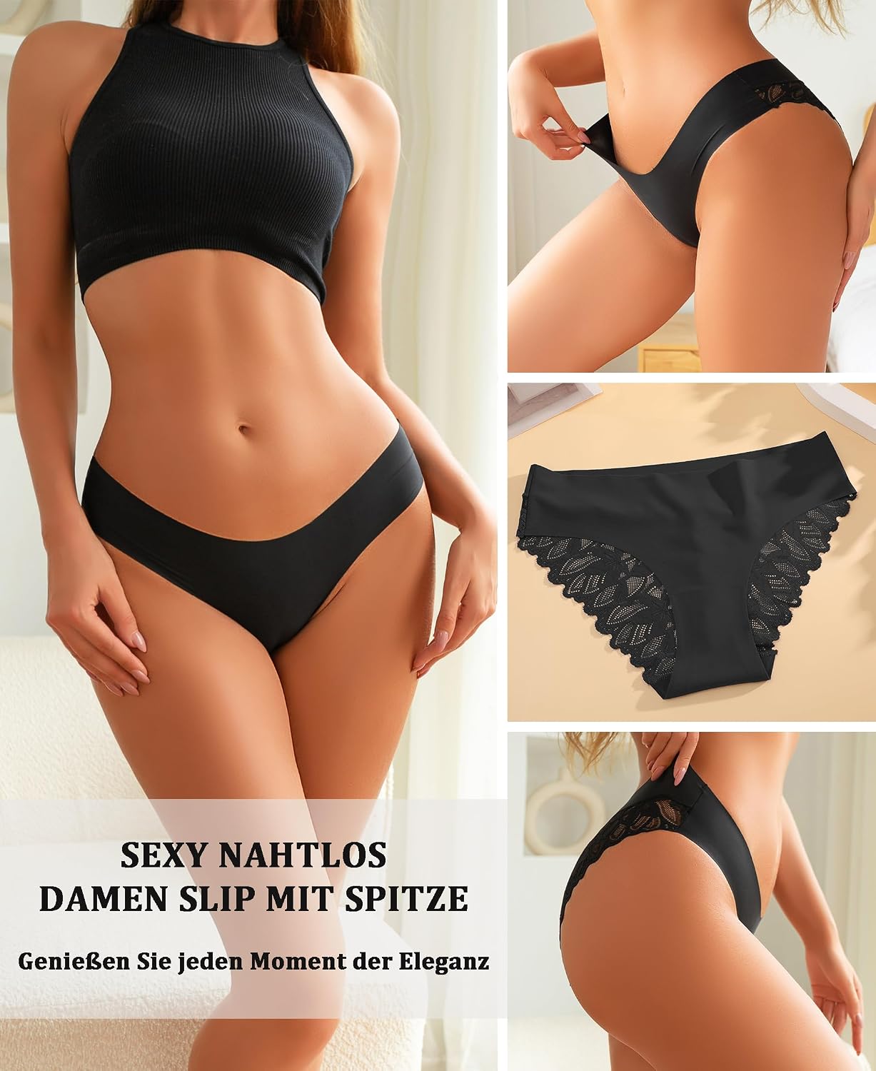 Thumbnail 1 de READY TO LOVE Seamless Slip 6er Pack