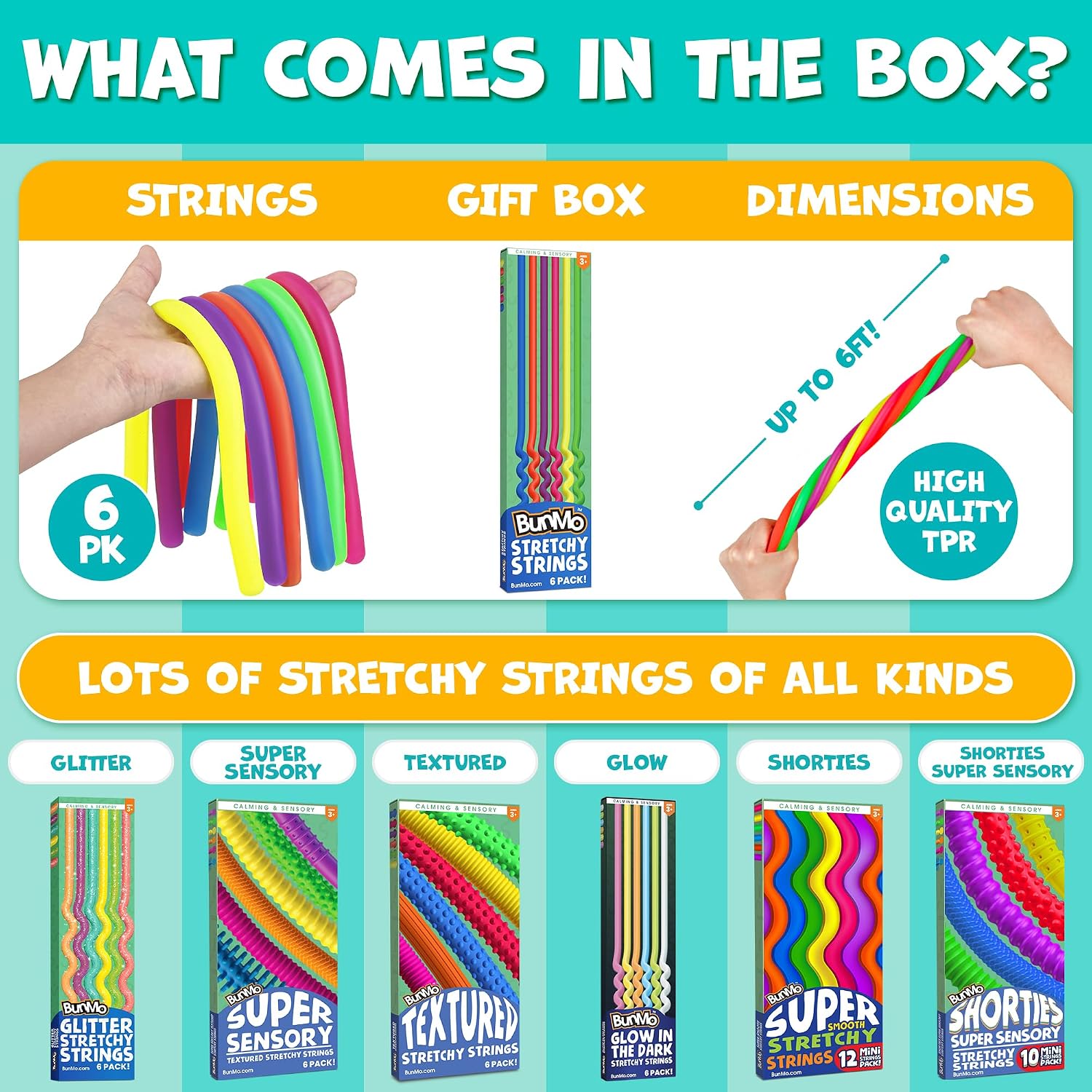 Thumbnail 5 de BUNMO Easter Basket Stuffers 6-Pack
