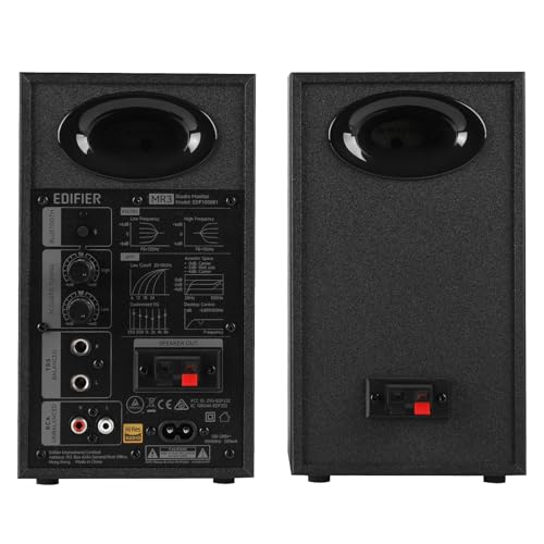 Thumbnail 2 de Edifier MR3 Powered Studio Monitor Speakers: Hi-Res Certified, Bluetooth 5.4, 18W x 2