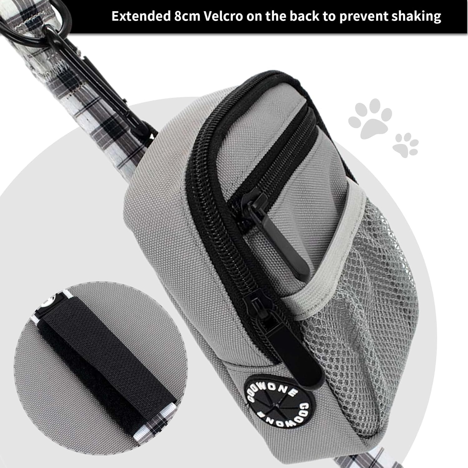 Thumbnail 5 de COOWONE Dog Treat Pouch 900D Oxford Cloth Small