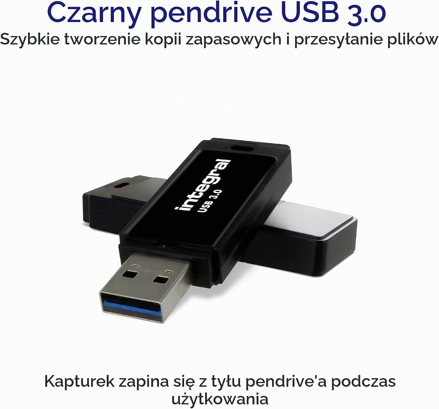 Detalle 2 de Integral INFD256GBBLK3.0 – pendrive 256 GB USB 3.0, czarny