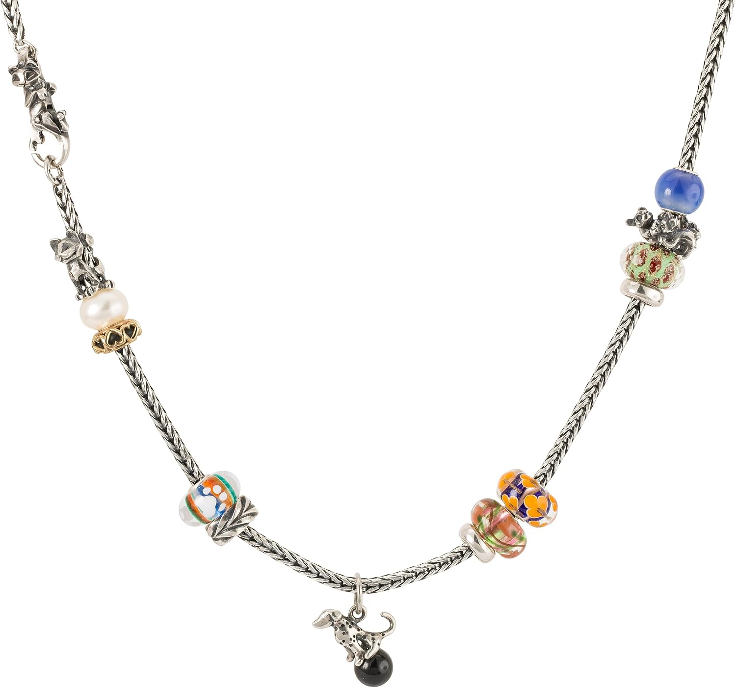 Detalle 2 de Trollbeads Collection automne Pfötchenliebe Glass Bead