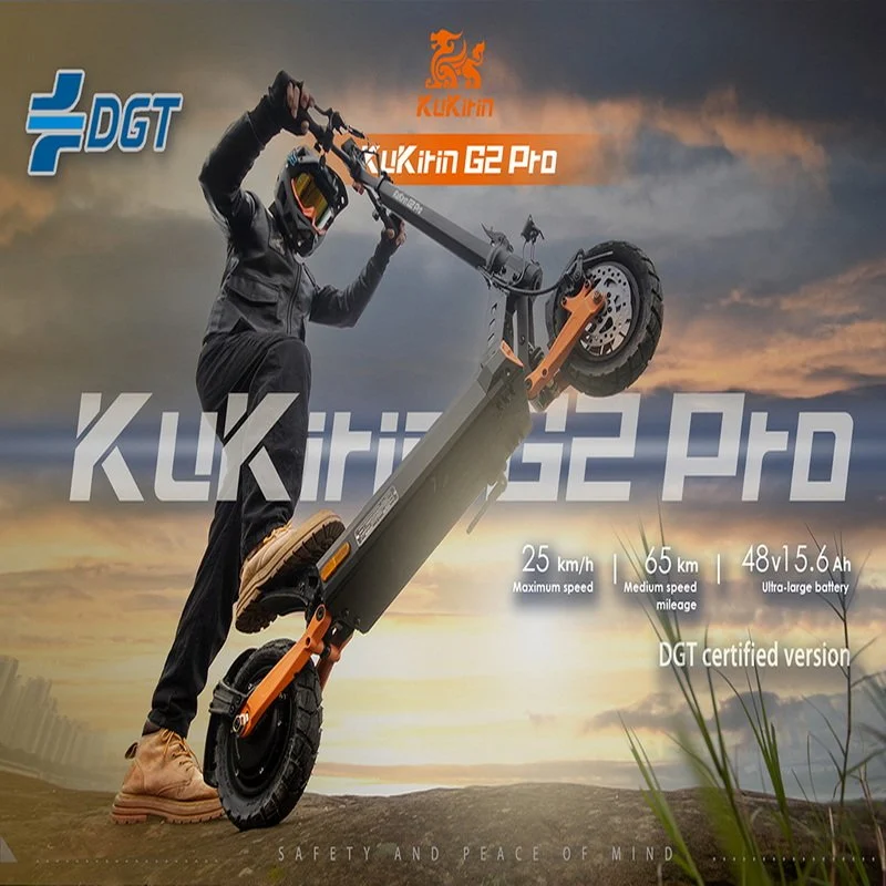 Detalle de Kukirin G2 Pro Patinete eléctrico 500 W, 65 km