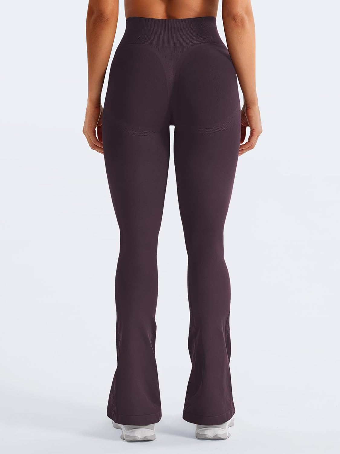 Thumbnail 2 de YEOREO Women's Mini Flare Workout Butt Lifting Hidden Scrunch Seamless Yoga Legging Pants