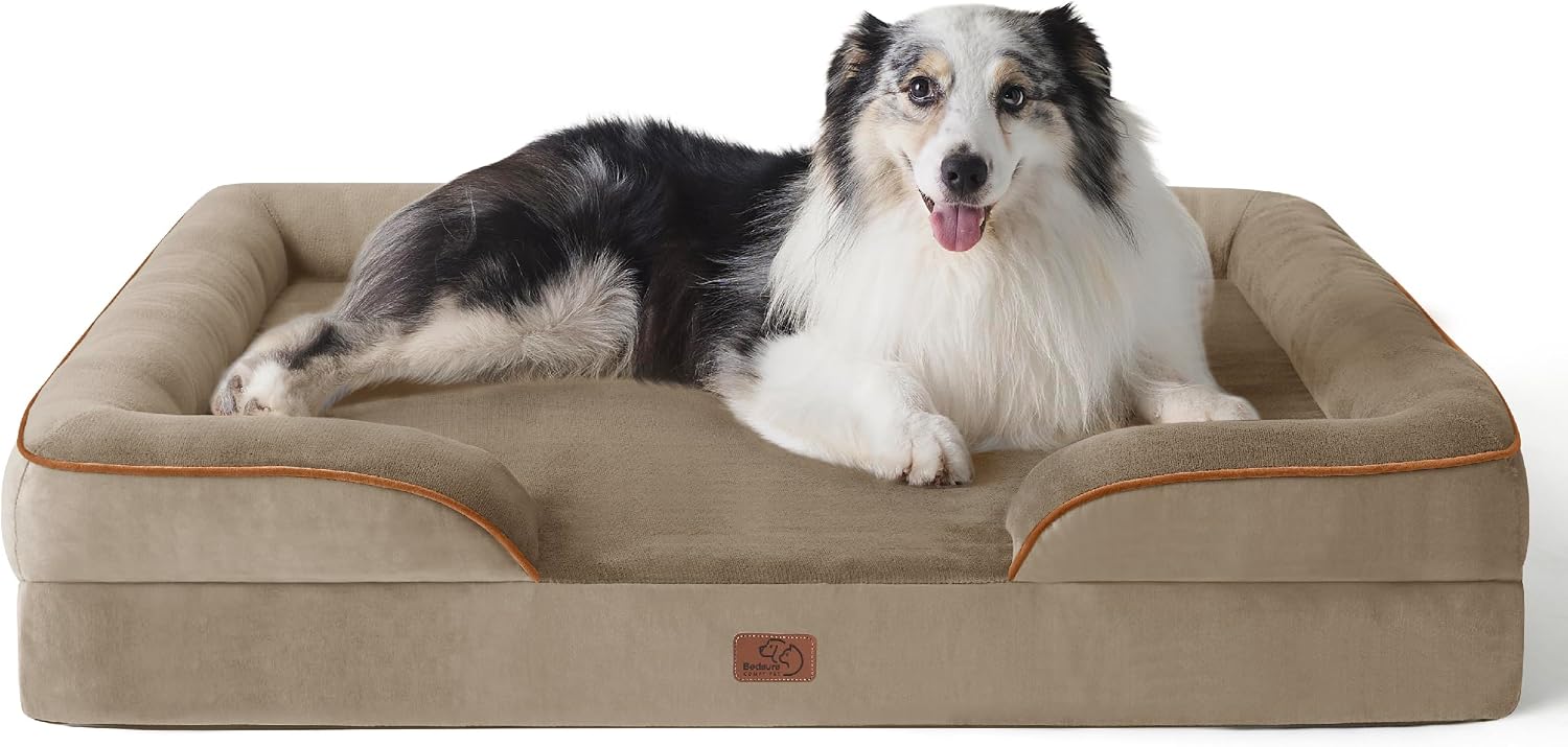 Detalle de Bedsure XL Dog Sofa Bed 106x80x16cm