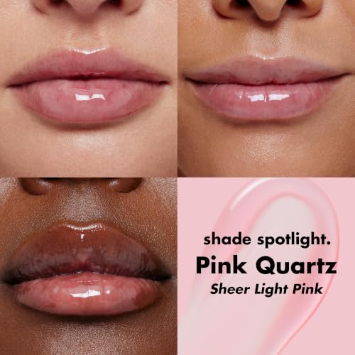Detalle de e.l.f. Glow Reviver Lip Oil in Pink Quartz: A Lightweight, Shine-First Lip Oil