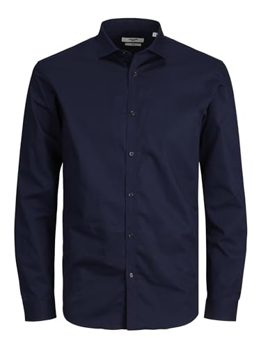 Thumbnail 1 de Jack & Jones Jprblacardiff Camiseta L/S Azul Marino para Hombre 🌊