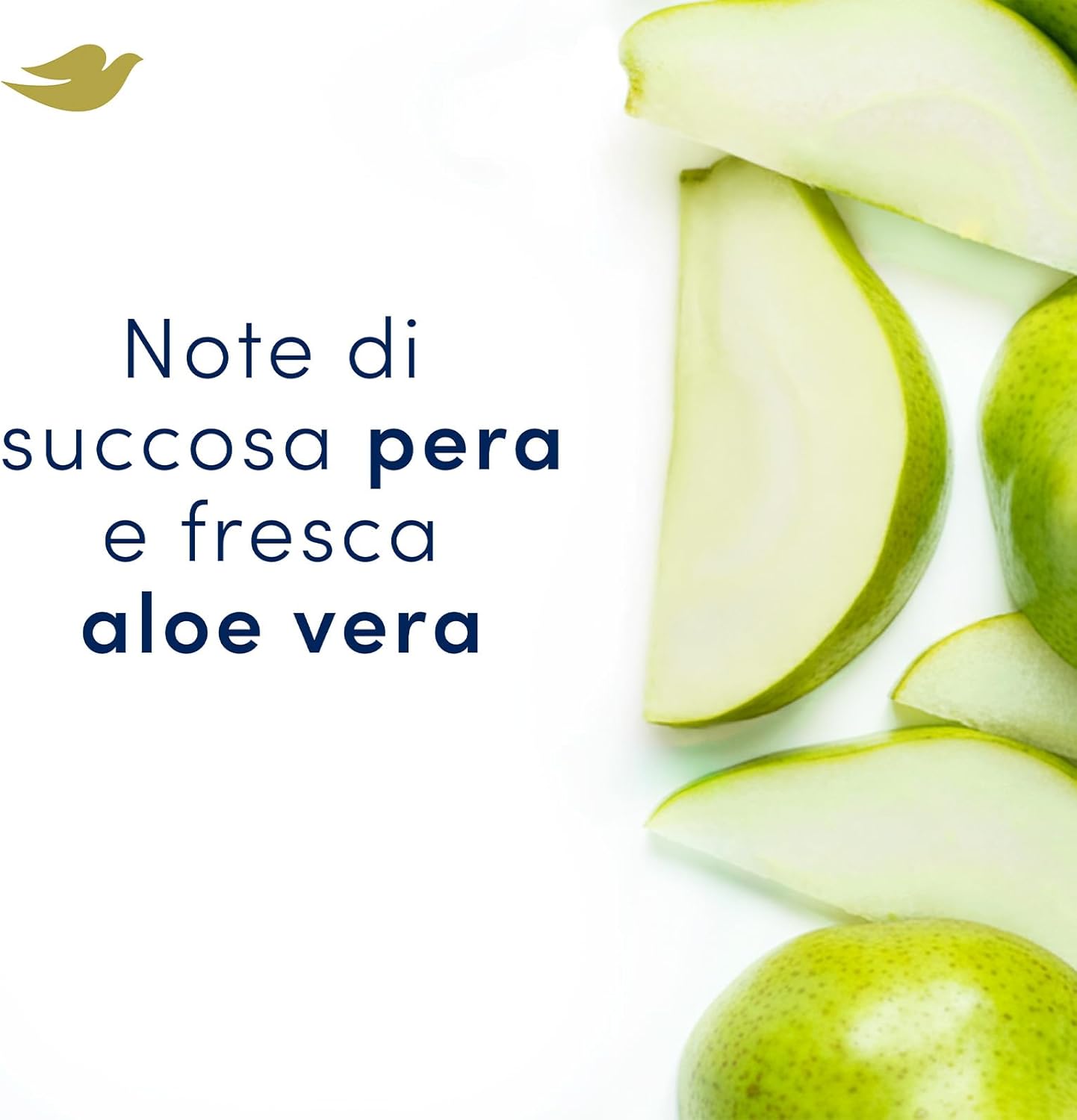 Detalle 2 de Dove Advanced Care Deodorante Roll On Pera e Aloe - 6x50 ml, protezione fino a 48 ore
