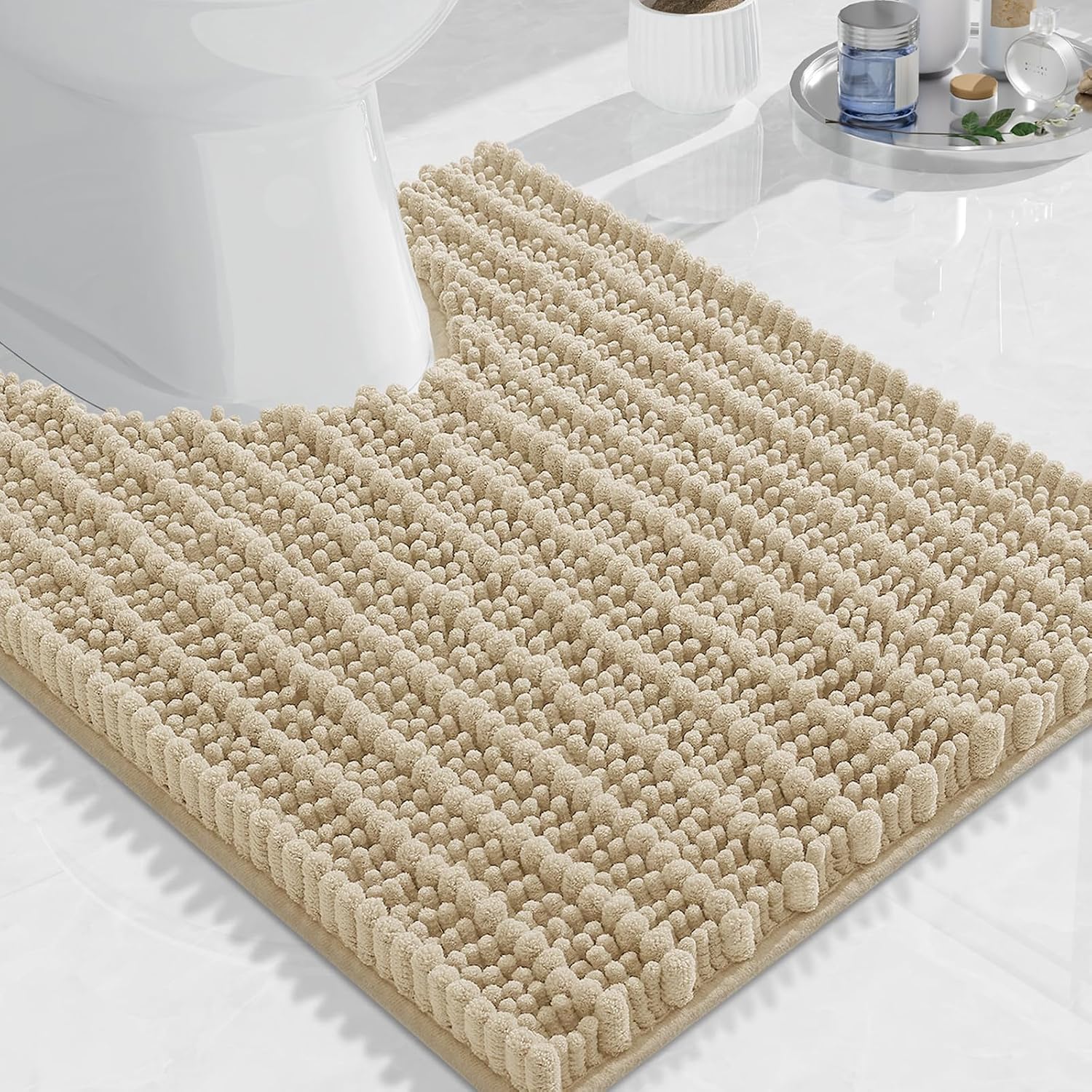Detalle de Arotive U-Shaped Toilet Rug 24x20