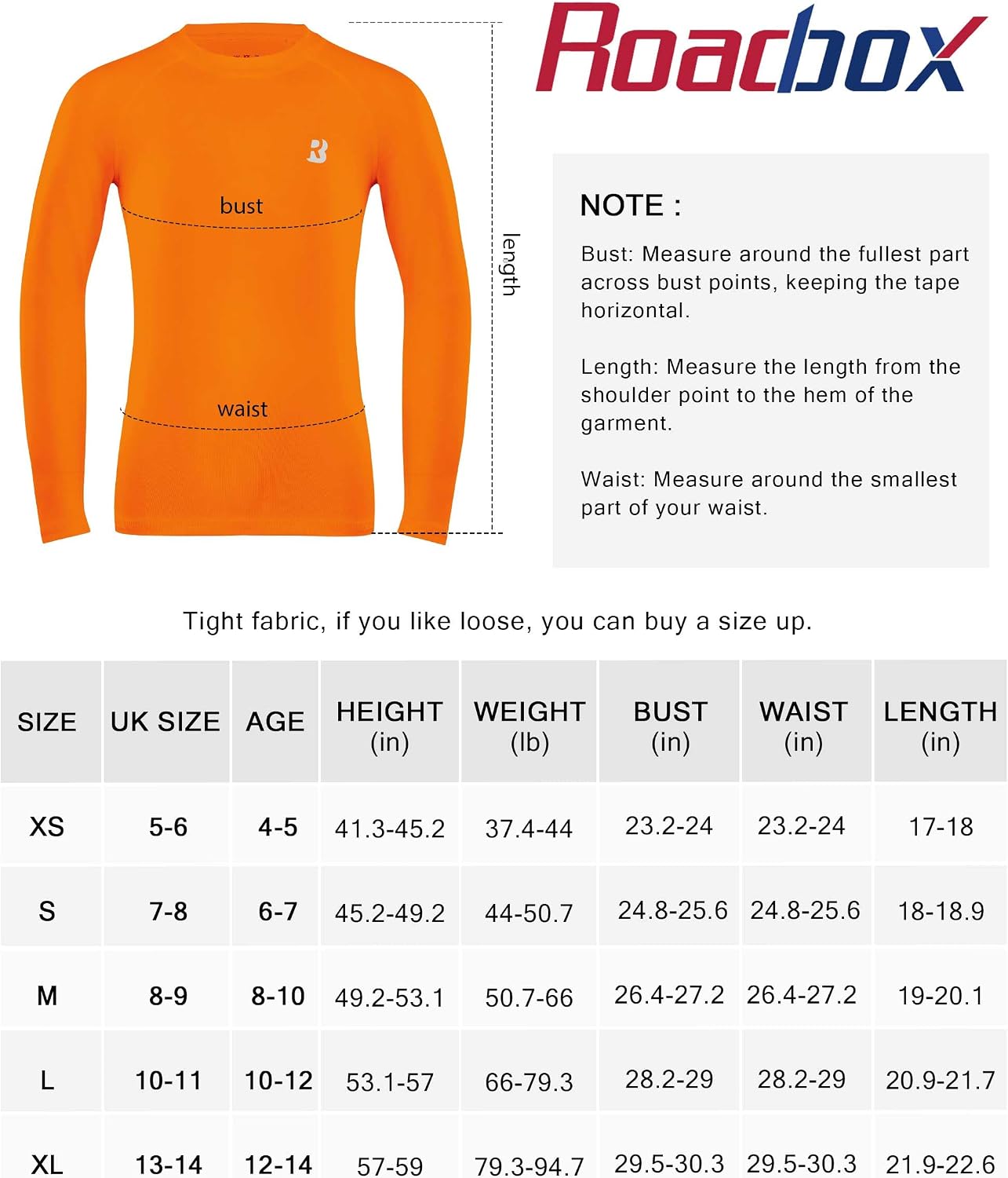 Thumbnail 5 de Roadbox Boys Base Layer Tops 1-2 Pack