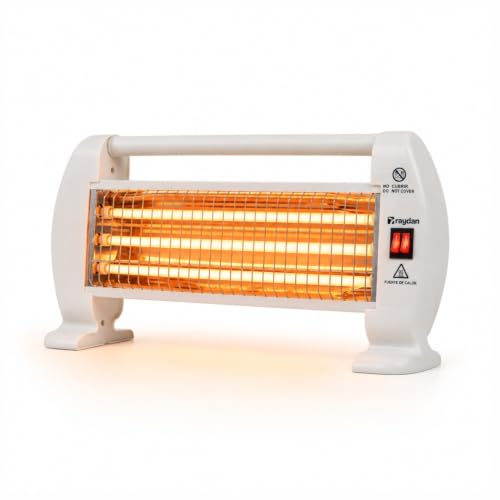 Detalle 2 de THINIA HOME Estufa de cuarzo 1200 W con 3 niveles y sensor antivuelco