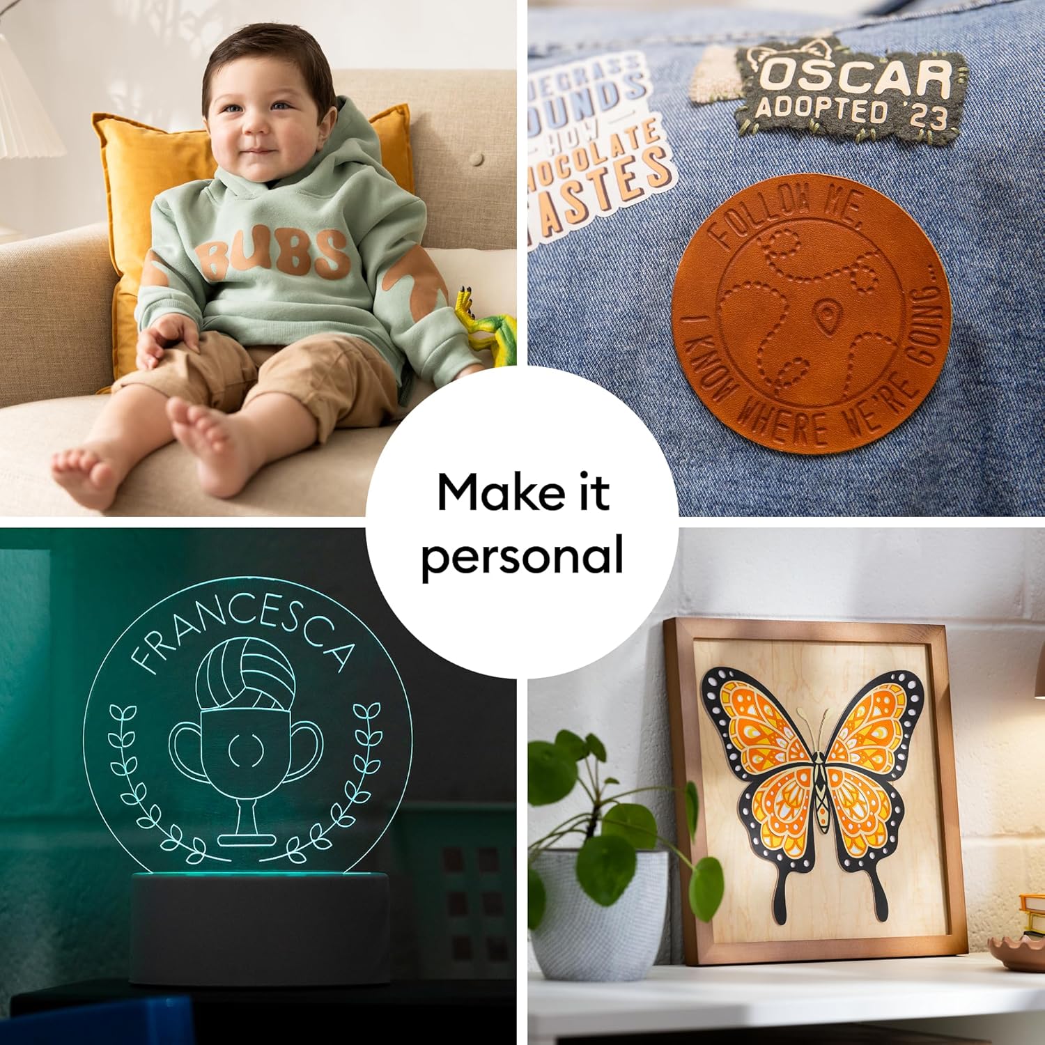 Thumbnail 3 de Cricut Maker 4 Smart Cutting Machine (Seashell) Digital Content Bundle with Design Space Images