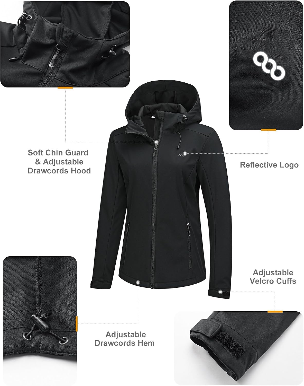 Thumbnail 2 de 33,000ft women’s softshell jacket 8000mm