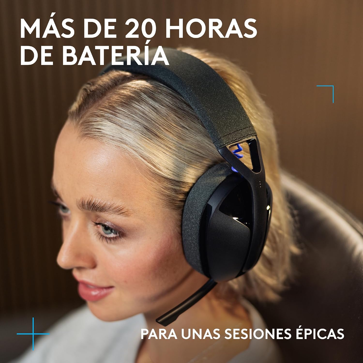 Thumbnail 6 de Logitech G G321 Lightspeed: Auriculares inalámbricos para gaming con micrófono abatible