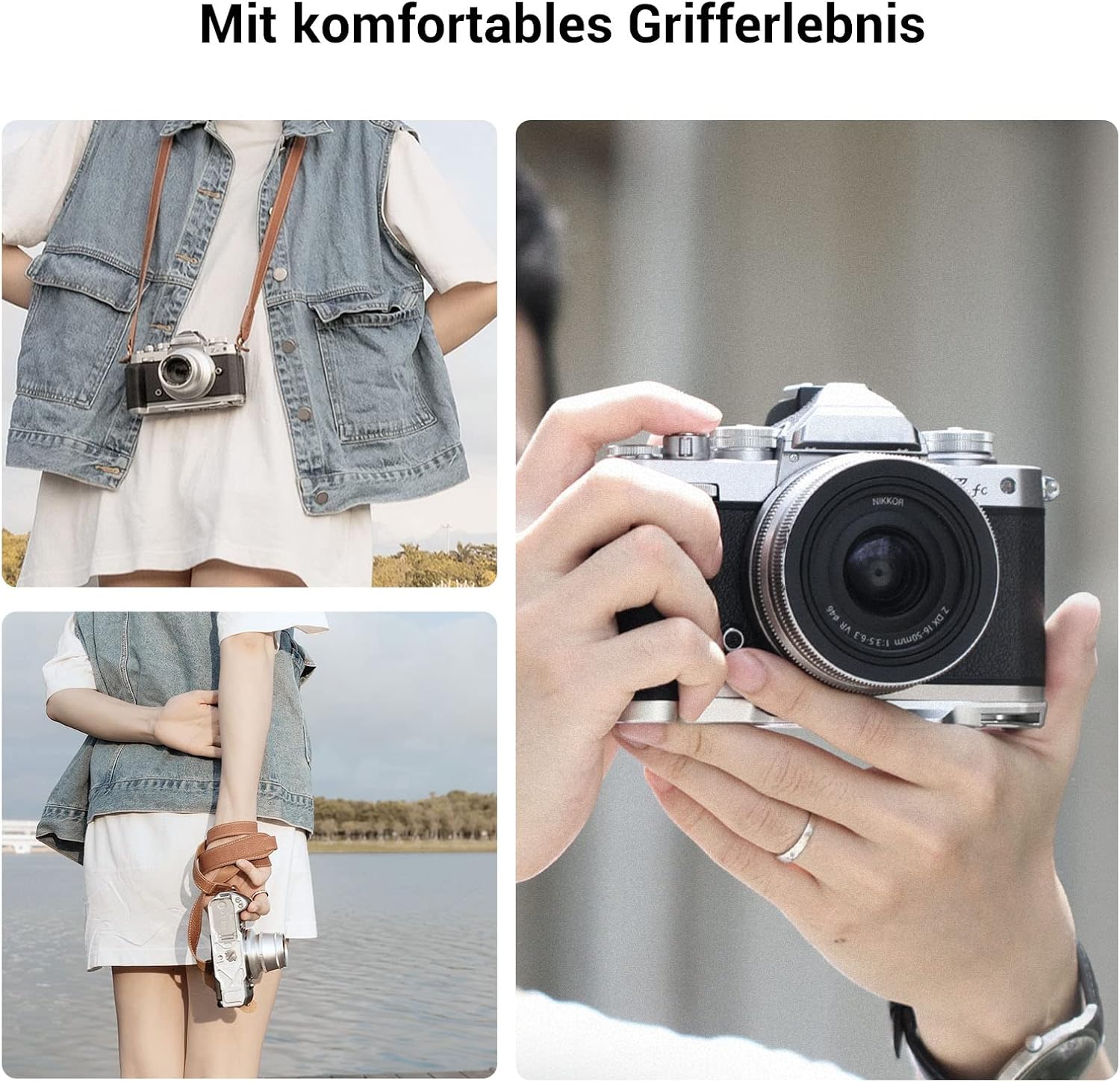 Detalle 2 de SMALLRIG Zfc Handgriff L-Form für Nikon Z fc