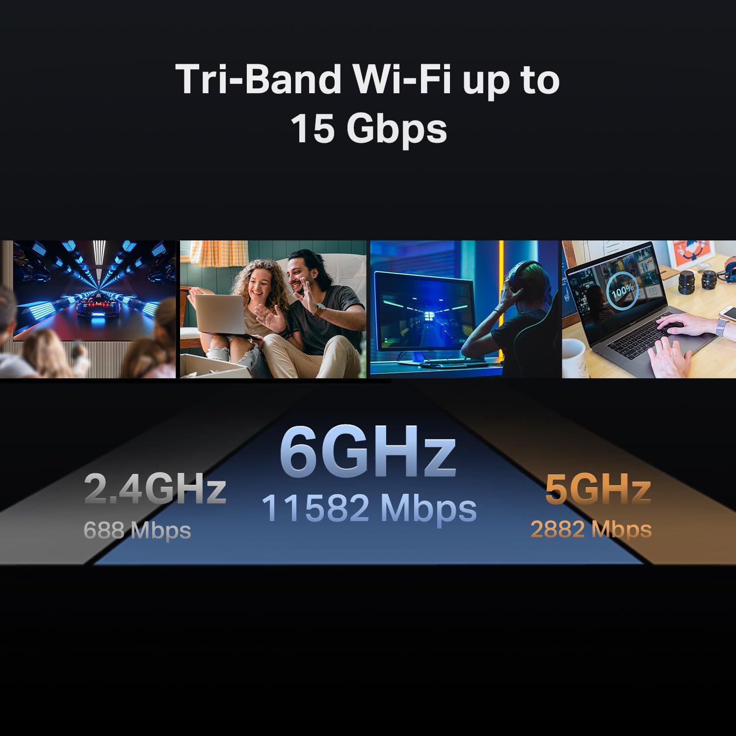 Detalle 2 de TP-Link Archer BE700 Wi‑Fi 7 Router 15Gbps