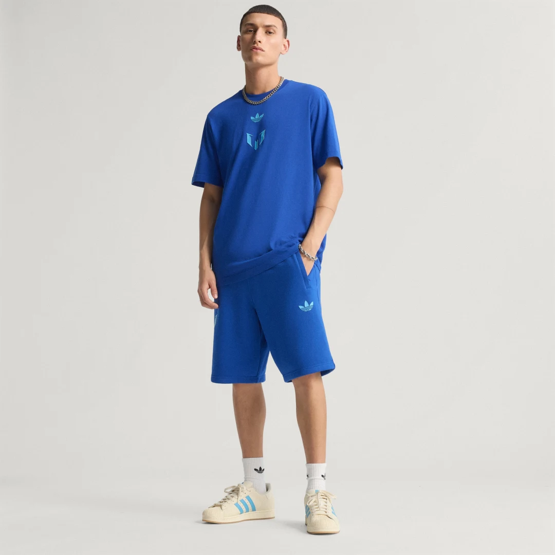 Thumbnail 3 de Pantalón corto Messi de Adidas, azul