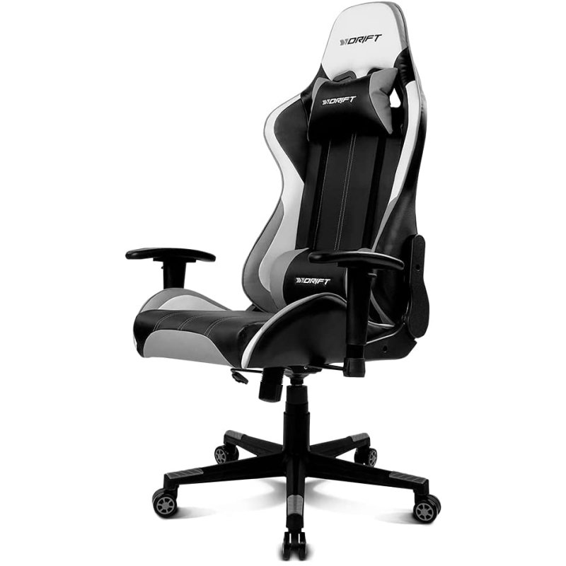 Detalle 2 de Drift DR175 Silla Gaming Negra/Gris: ergonomía y comodidad para largas sesiones