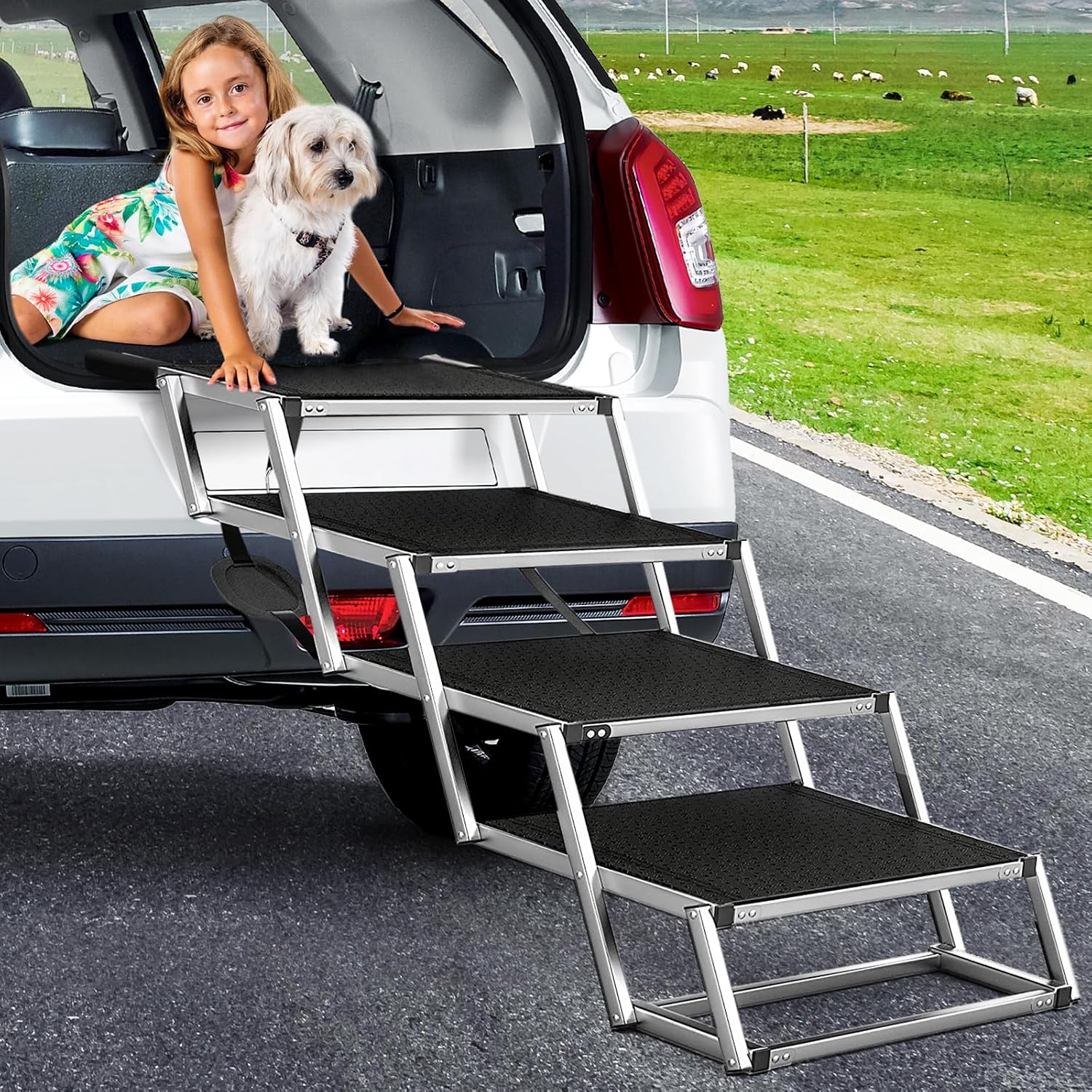 Detalle de Snagle Paw Extra Wide Dog Ramp 48.2cm