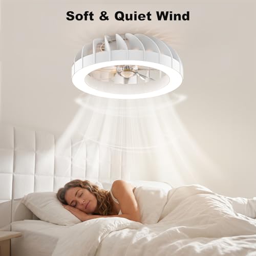 Thumbnail 4 de Ventilatore da soffitto con luce Ateroll: 46 cm, LED RGB, telecomando e timer