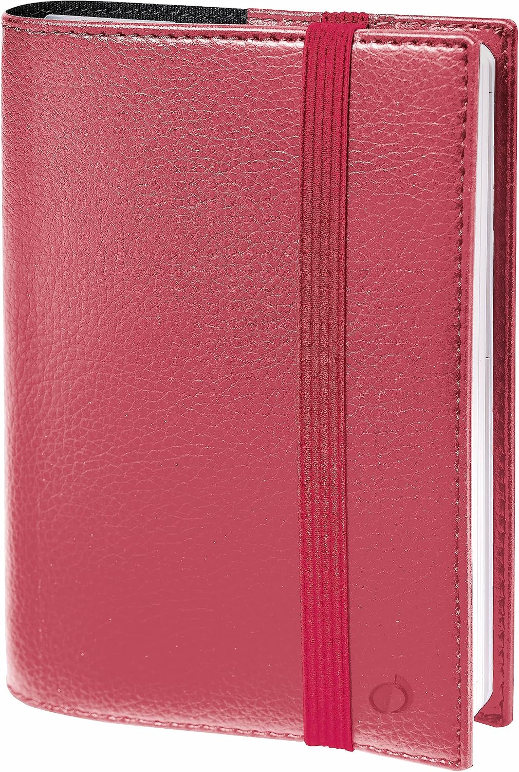 Detalle de Quo Vadis Agenda spiralé 2026 Time & Life Pocket (rose) — semainier 13 mois, 10x15 cm