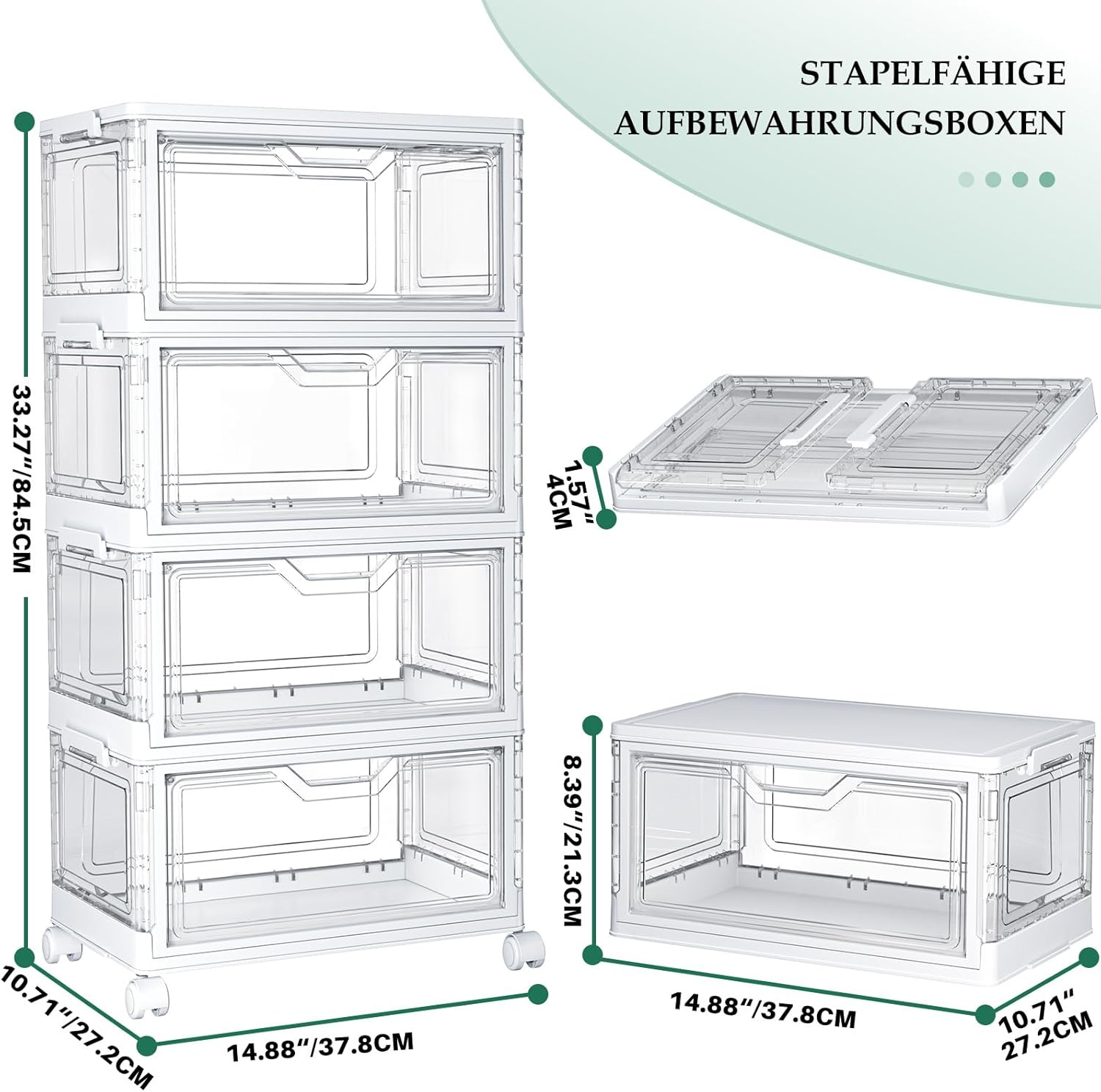 Thumbnail 1 de StowBin Aufbewahrungsboxen 23L stapelbar