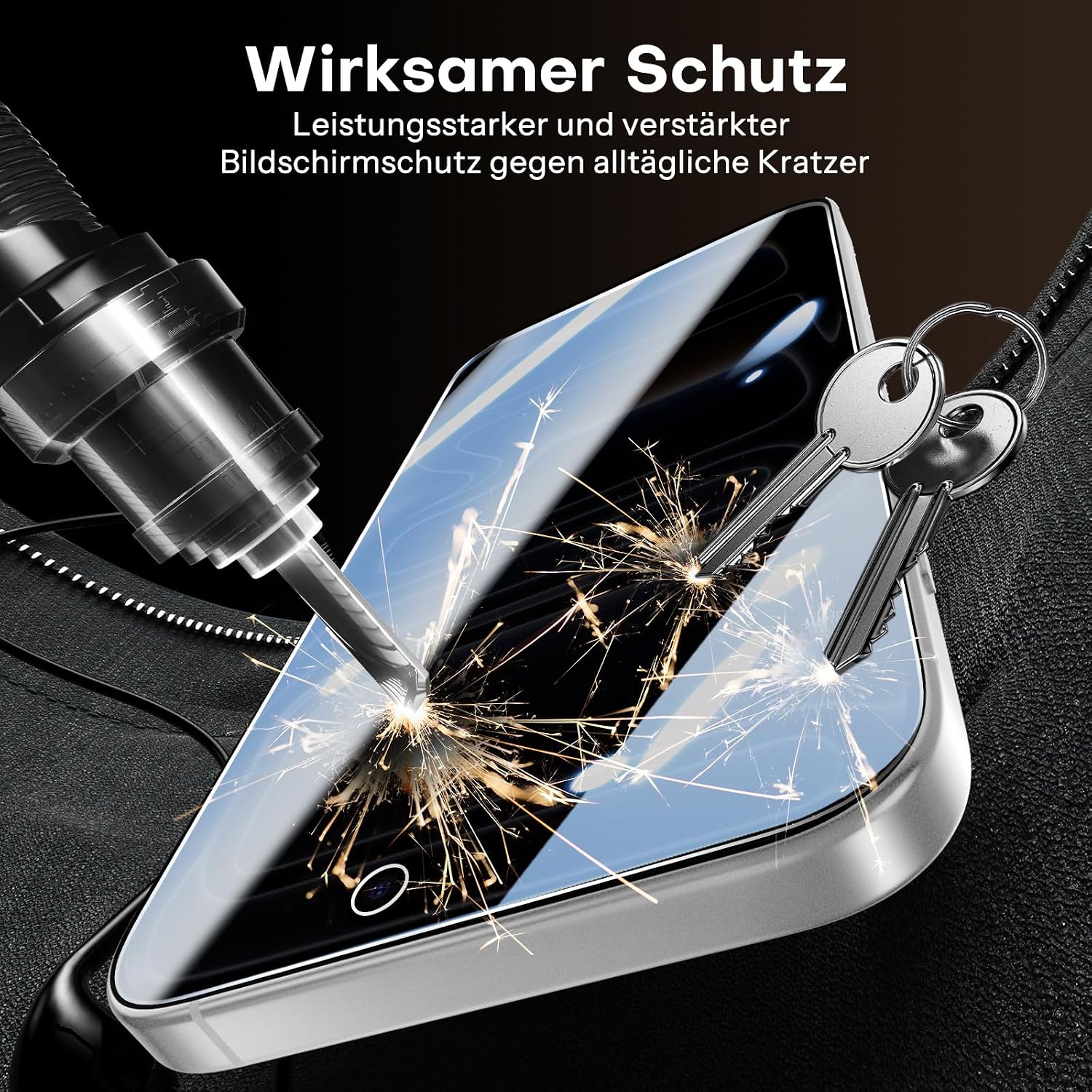 Detalle 2 de SPARIN Sichtschutz iPhone 17 Pro 6,3 Zoll