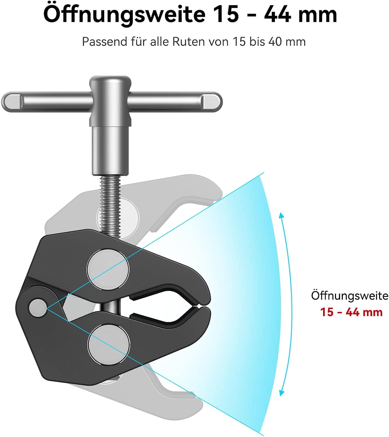 Thumbnail 6 de SMALLRIG 10" Magic Arm mit Super Clamp für Monitor